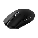 Ratón Gaming Inalámbrico Logitech G305 Lightspeed/ Hasta 12000 DPI/ Negro