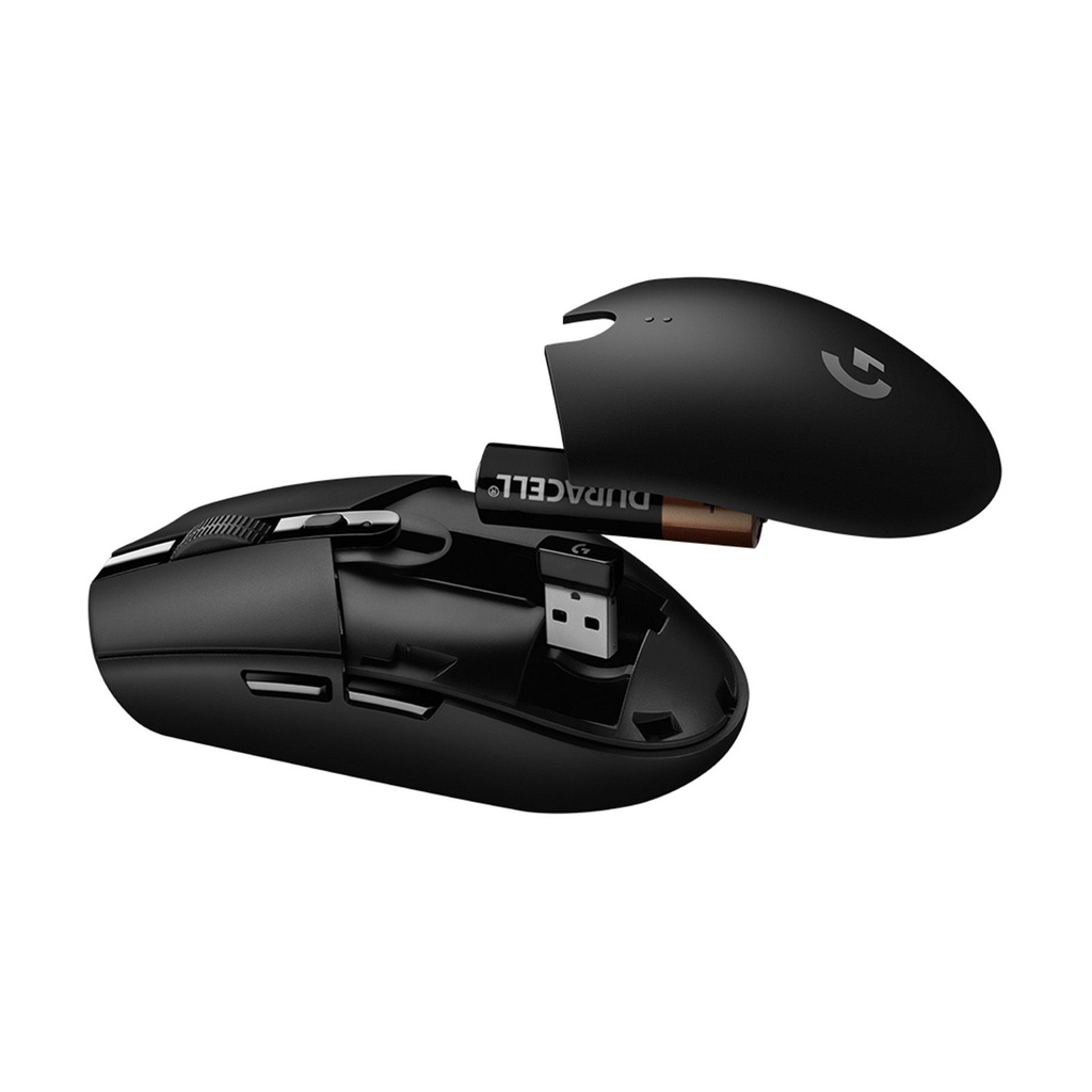 Ratón Gaming Inalámbrico Logitech G305 Lightspeed/ Hasta 12000 DPI/ Negro