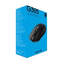 Ratón Gaming Inalámbrico Logitech G305 Lightspeed/ Hasta 12000 DPI/ Negro