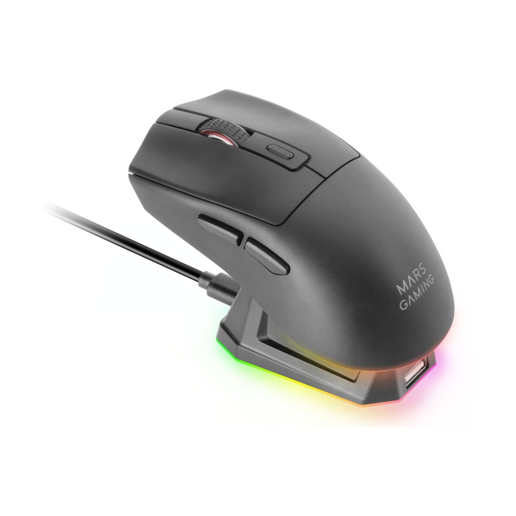 Mars Gaming MM-T3 Wireless Gaming Mouse / Rechargeable Battery / Up to 14400 DPI