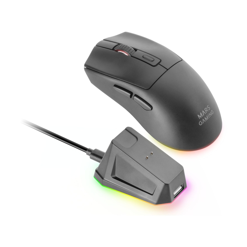 Mars Gaming MM-T3 Wireless Gaming Mouse / Rechargeable Battery / Up to 14400 DPI