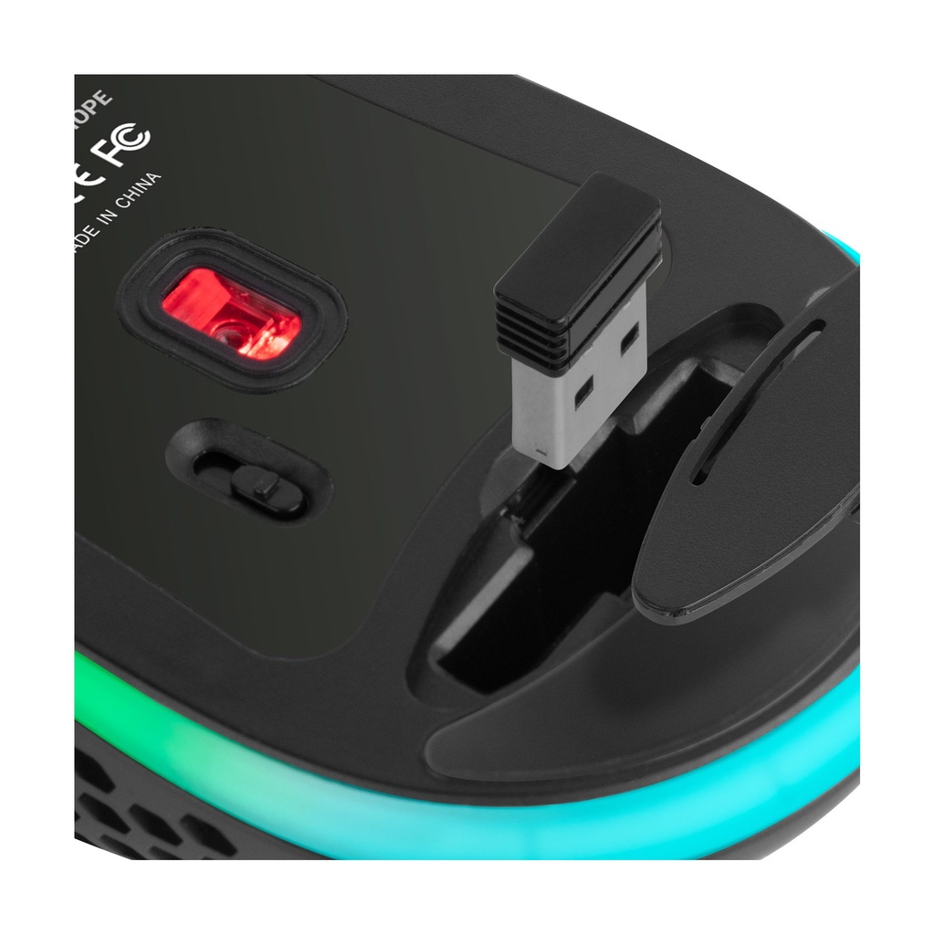 Mars Gaming MMW3 Wireless Gaming Mouse / Rechargeable Battery / Up to 3200 DPI