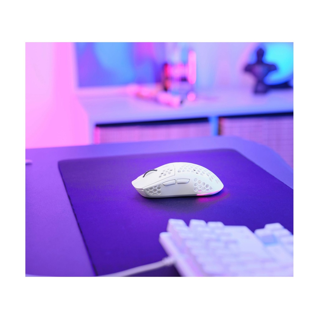 Trust Gaming GXT 929 Helox Wireless Gaming Mouse / Rechargeable Battery / Up to 4800 DPI / White