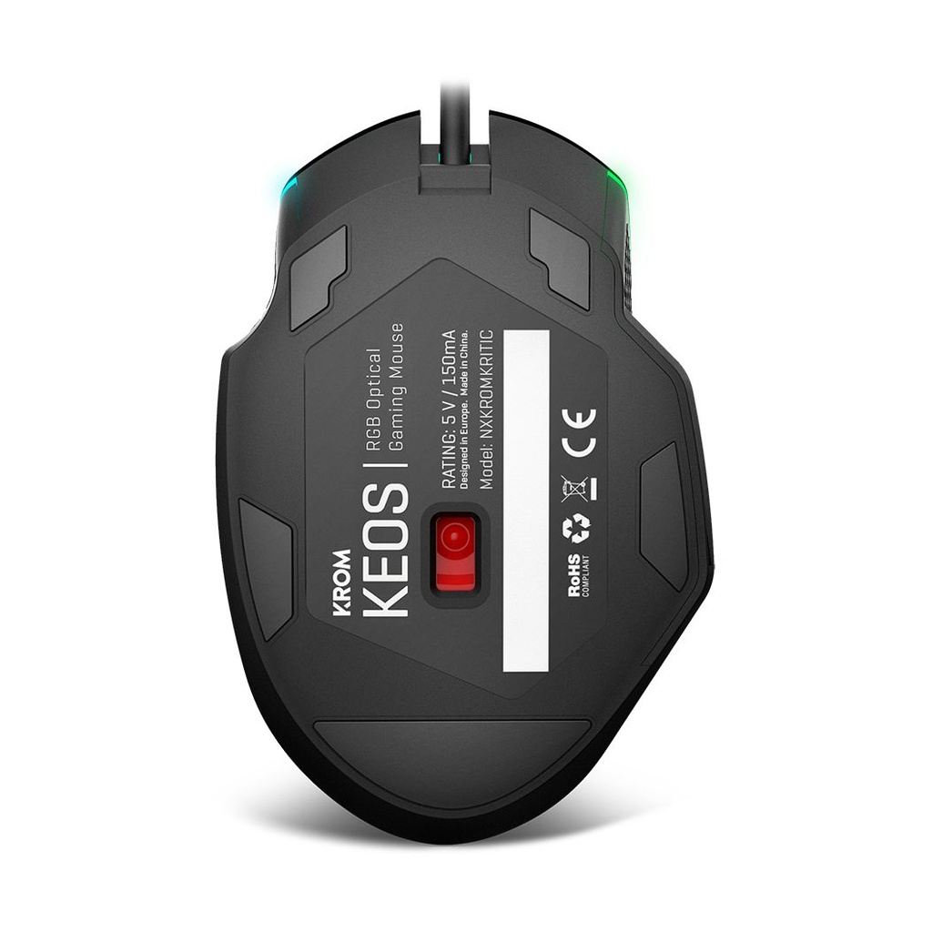 Krom Keos Gaming Mouse / Up to 6400 DPI