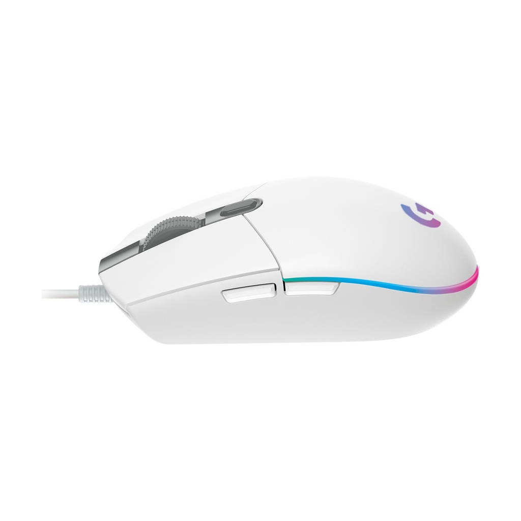 Logitech G102 Lightsync Gaming Mouse / Up to 8000 DPI / White