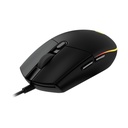 Logitech G102 Lightsync Gaming Mouse / Up to 8000 DPI / Black