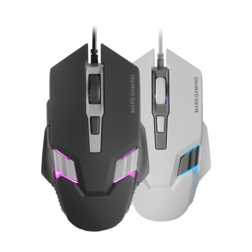 Mars Gaming MM024 Gaming Mouse / Up to 4000 DPI / White