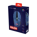 Trust Gaming GXT 109 Felox Gaming Mouse / Up to 6400 DPI / Blue