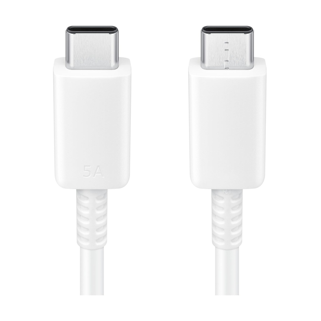 SAMSUNG CABLE USB-C TO USB-C 5A 1M WHITE EP-DN975BWEGWW
