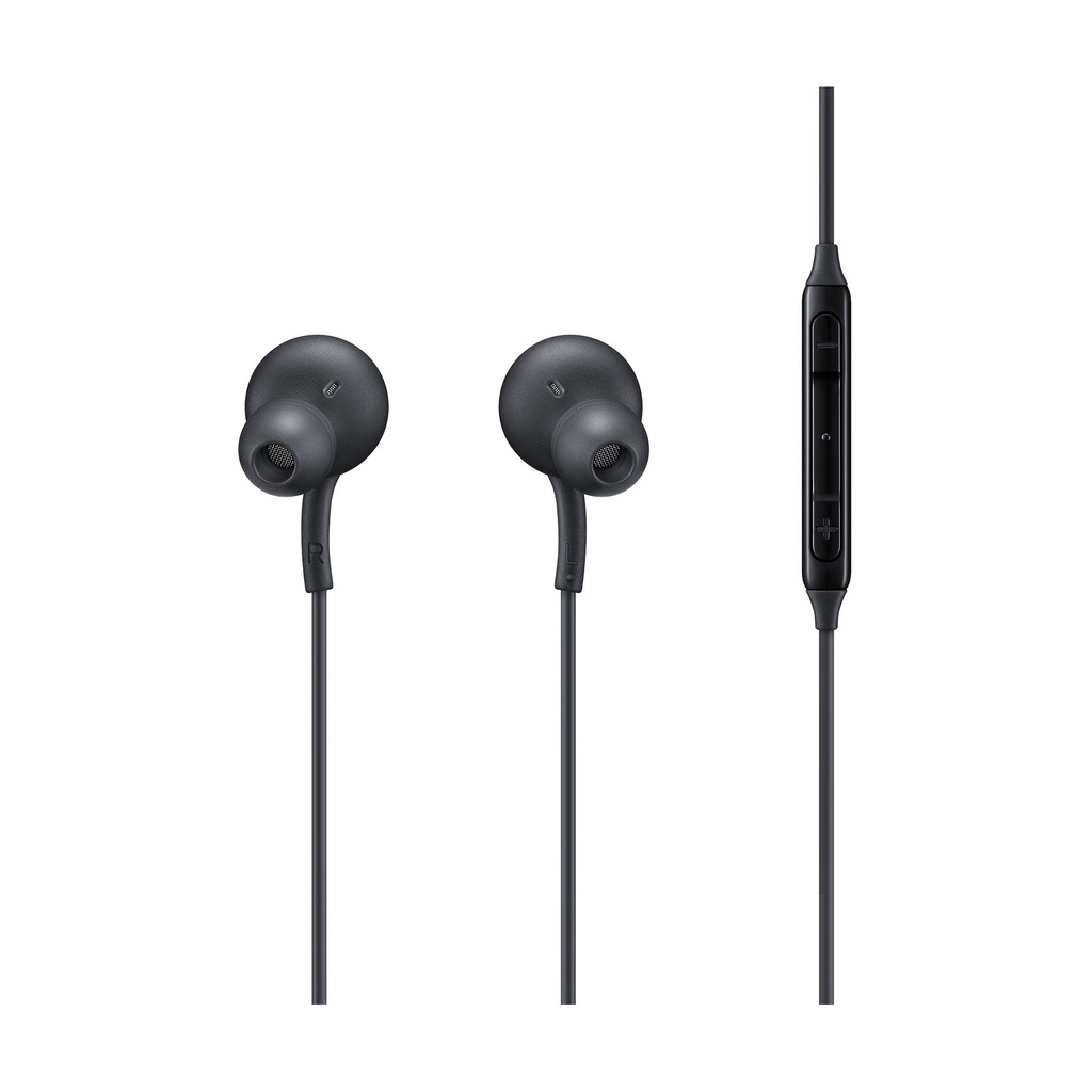 SAMSUNG EARPHONES IN-EAR CABLE USB-C MICROPHONE VOL. CONTROL BLACK BY AKG EO-IC100BBEGEU