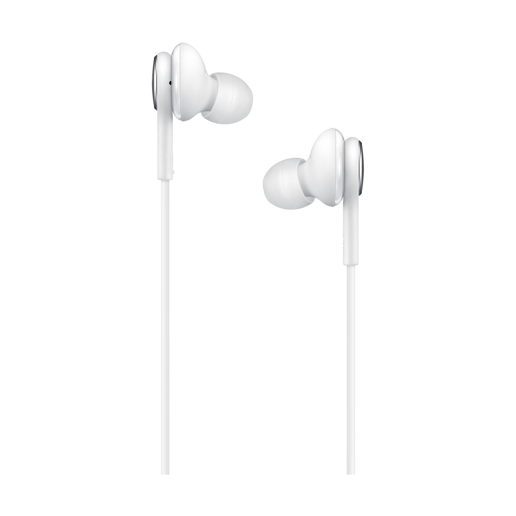 SAMSUNG EARPHONES IN-EAR CABLE USB-C MICROPHONE VOL. CONTROL WHITE BY AKG EO-IC100BWEGEU