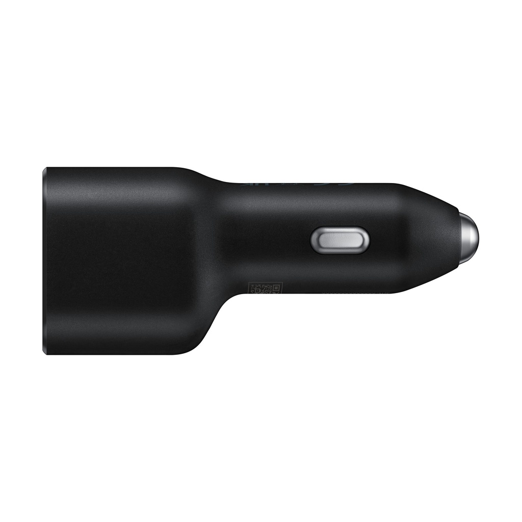 SAMSUNG POWER CAR CHARGER DUAL USB-C 25W + USB 15W BLACK EP-L4020NBEGEU