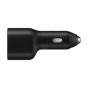SAMSUNG POWER CAR CHARGER DUAL USB-C 25W + USB 15W BLACK EP-L4020NBEGEU
