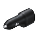 SAMSUNG POWER CAR CHARGER DUAL USB-C 25W + USB 15W BLACK EP-L4020NBEGEU