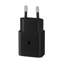 SAMSUNG POWER WALL CHARGER 15W USB-C BLACK EP-T1510NBEGEU