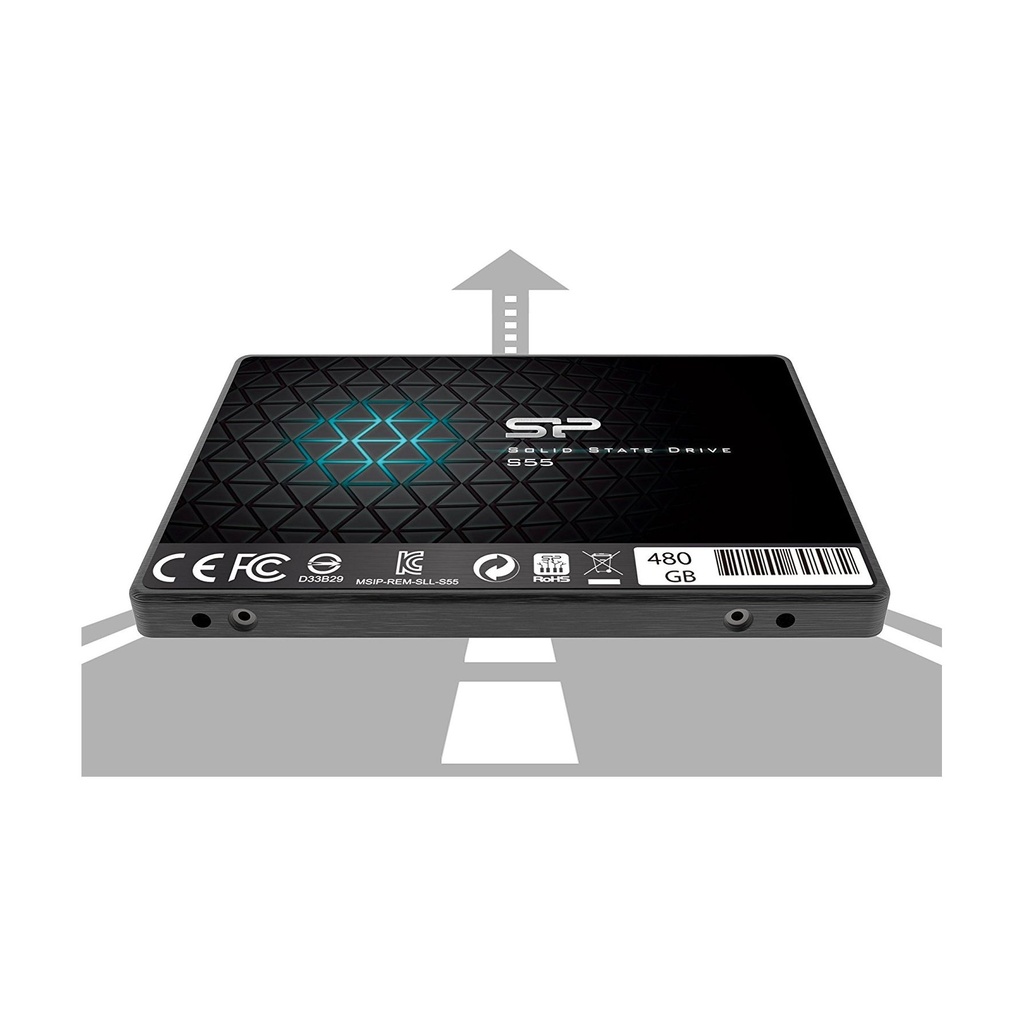 SP Slim S55 SSD 480GB 2.5" 7mm Sata3