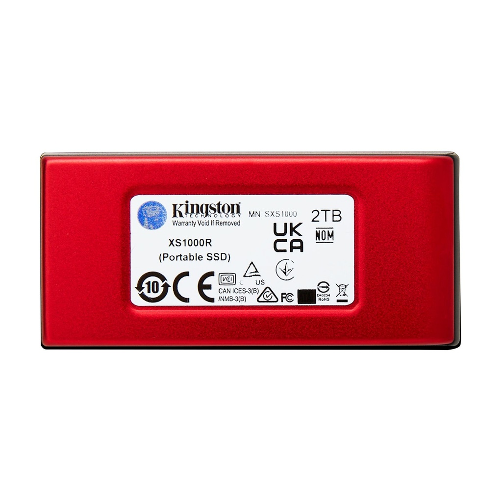 SSD EXTERNO KINGSTON  2TB SX1000 RED