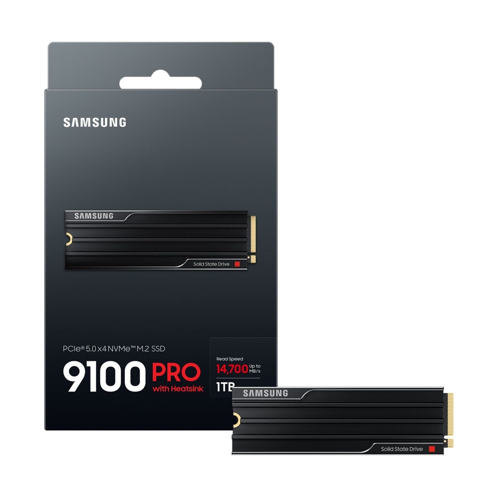 Samsung 9100 PRO HS SSD 1TB PCIe 5.0 14700 MB-s