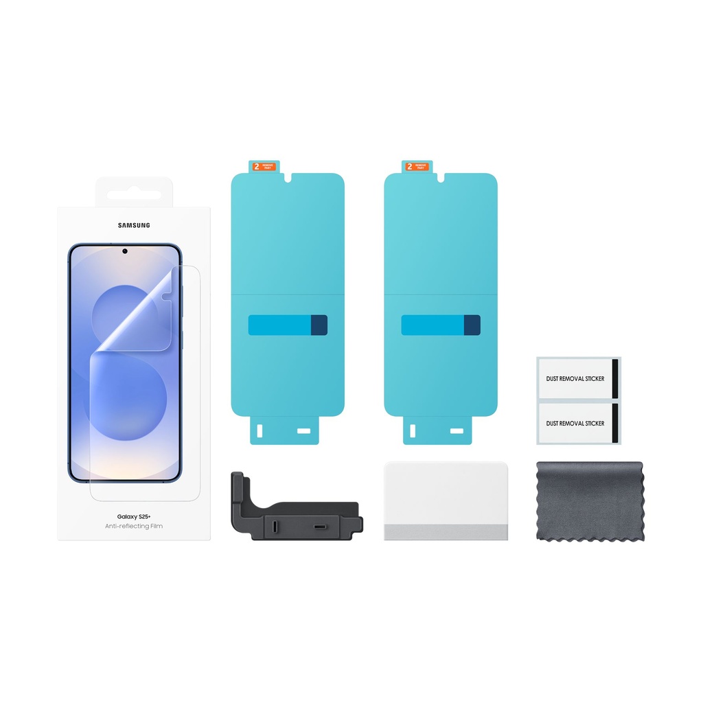 Samsung Anti-Reflecting Screen Protector Transparent, für Galaxy S25+, EF-US936CTEGWW