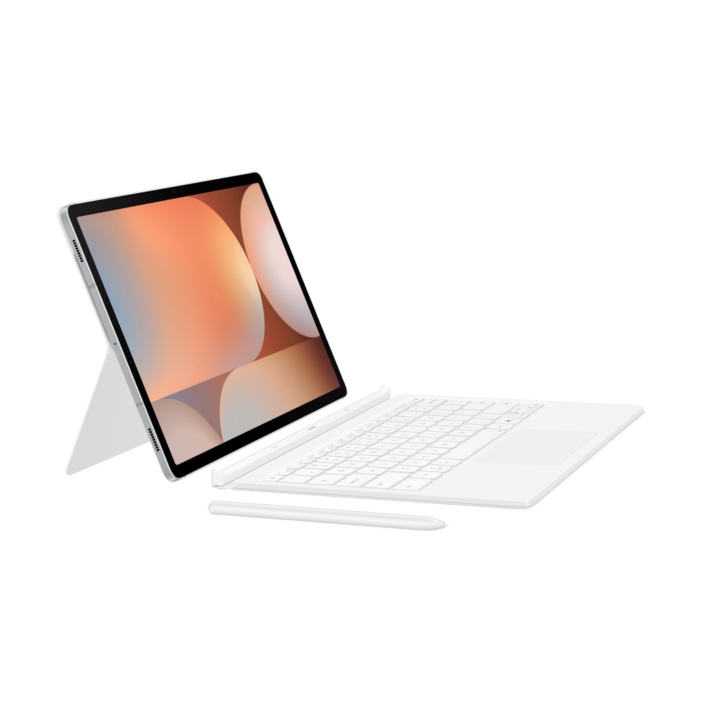 Samsung Book Cover Keyboard AI Key White, for Galaxy Tab S10+/S9+/S9 FE+, Qwerty