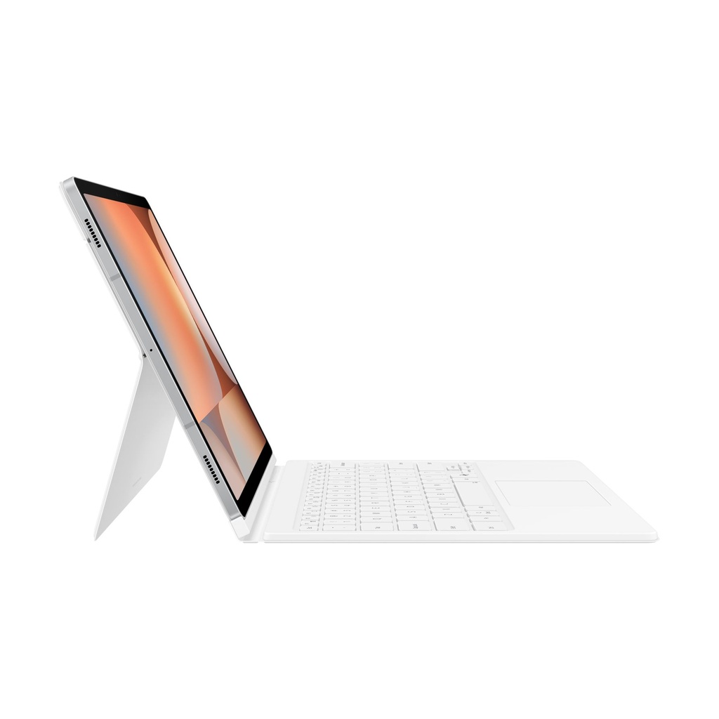 Samsung Book Cover Keyboard AI Key White, for Galaxy Tab S10+/S9+/S9 FE+, Qwerty