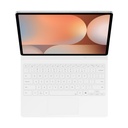 Samsung Book Cover Keyboard AI Key White, for Galaxy Tab S10+/S9+/S9 FE+, Qwerty