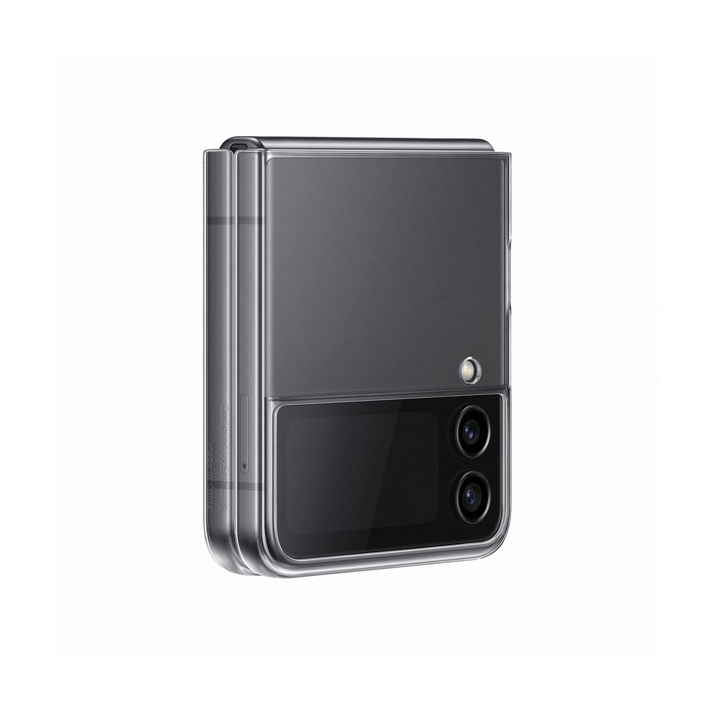 Samsung Clear Slim Cover Transparent, für Galaxy Z Flip4, EF-QF721CTEGWW