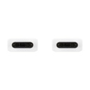 Samsung Datenkabel USB Typ-C auf USB Typ-C White, EP-DA705BW, 100cm