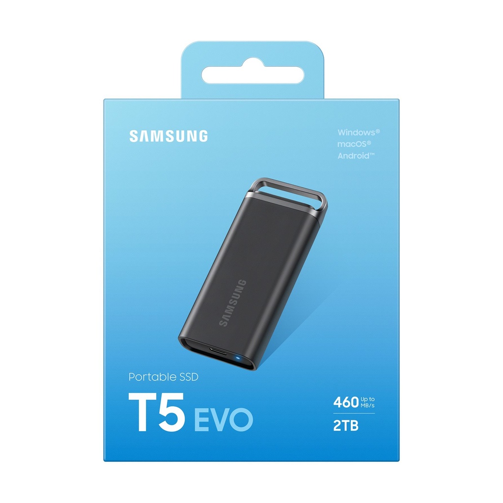 Samsung MU-PH2T0S, 2 TB, 3.2 Gen 1 (3.1 Gen 1), 460 MB/s, Negro