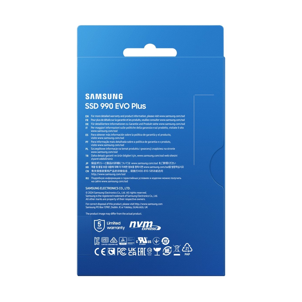 Samsung MZ-V9S1T0, 1 TB, M.2, 7150 MB/s