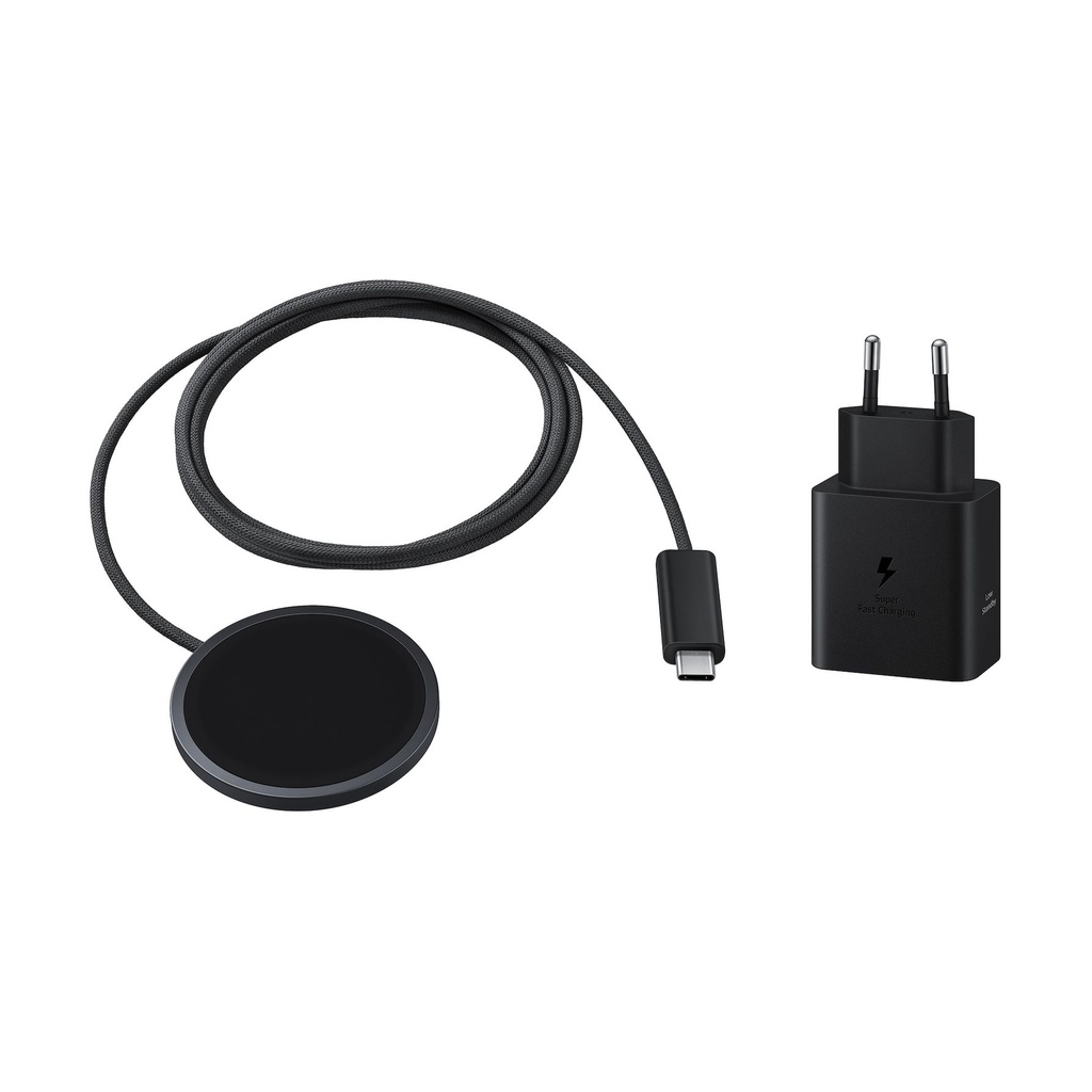 Samsung Magnet Wireless Charger 25 Watt con adaptador 45 W Dark Gray, EP-P2900TB