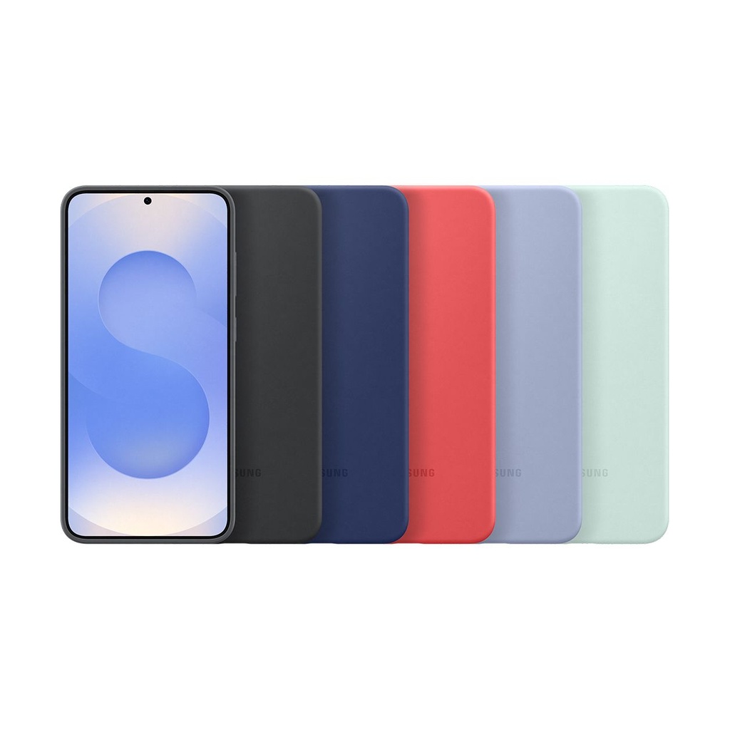 Samsung Silicone Case Light Blue, für Galaxy S25+, EF-PS936CLEGWW
