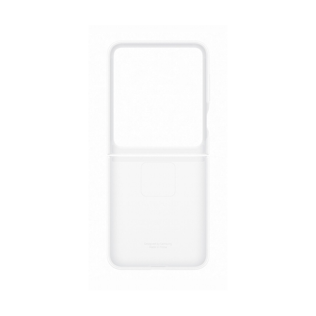 Samsung Silicone Case with Ring Weiss, für Samsung Galaxy Flip6 / Flip7 FE, EF-PF741TWEGWW