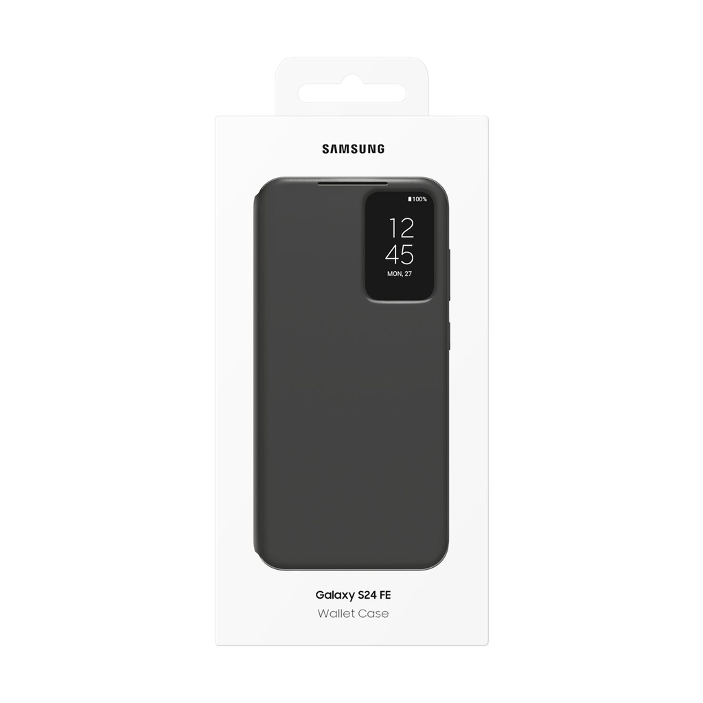 Samsung Smart View Wallet Case Black, für Galaxy S24 FE