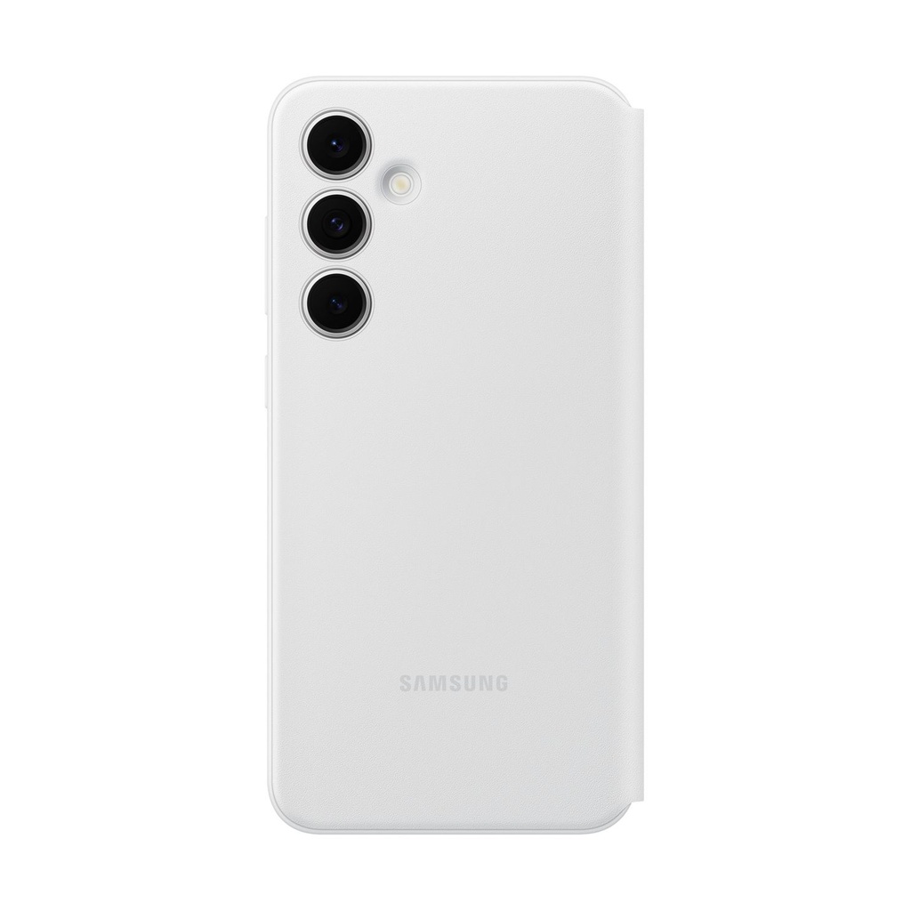 Samsung Smart View Wallet Case White, für Galaxy S24 FE, EF-ZS721CWEGWW