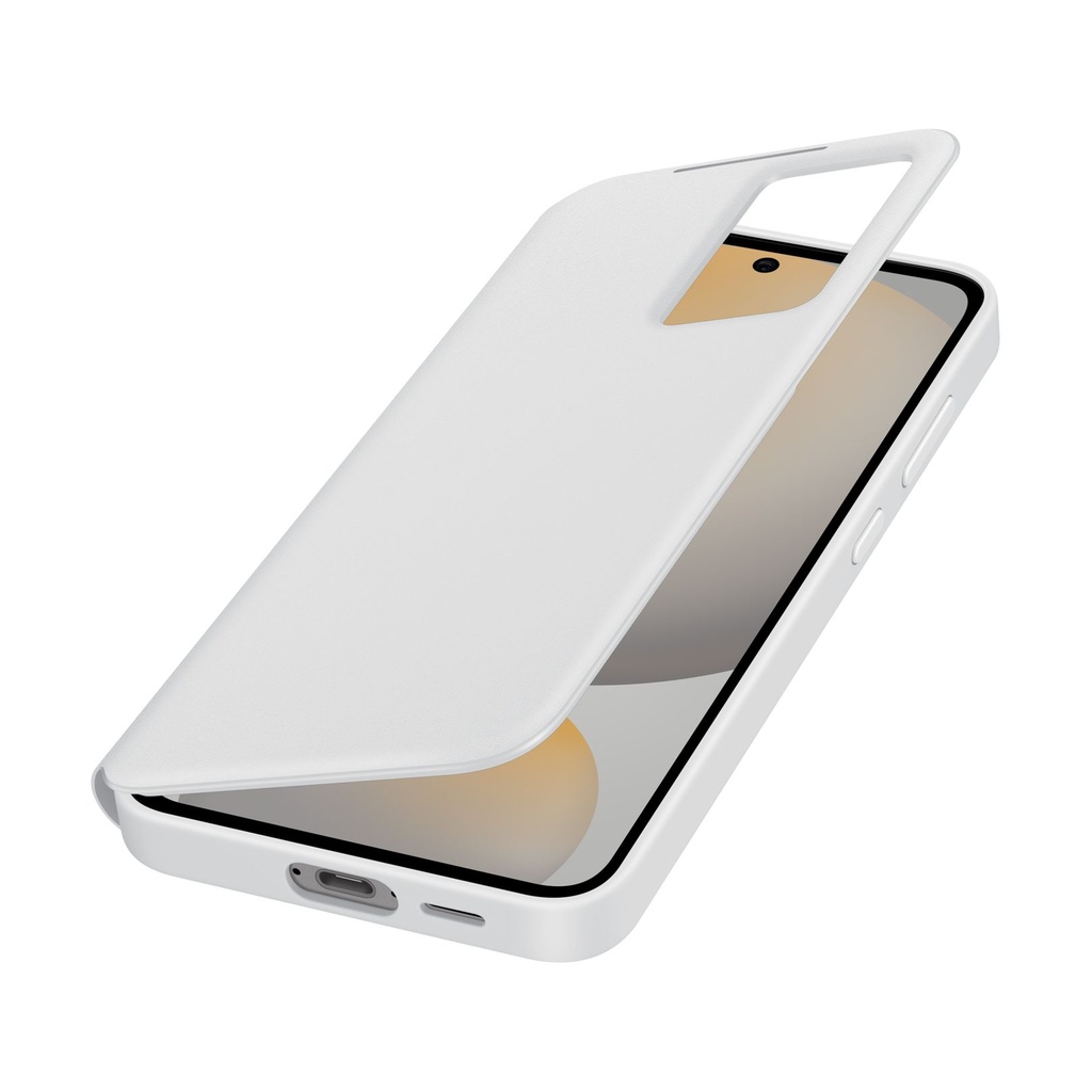 Samsung Smart View Wallet Case White, für Galaxy S24 FE, EF-ZS721CWEGWW