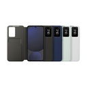 Samsung Smart View Wallet Case White, für Galaxy S24 FE, EF-ZS721CWEGWW
