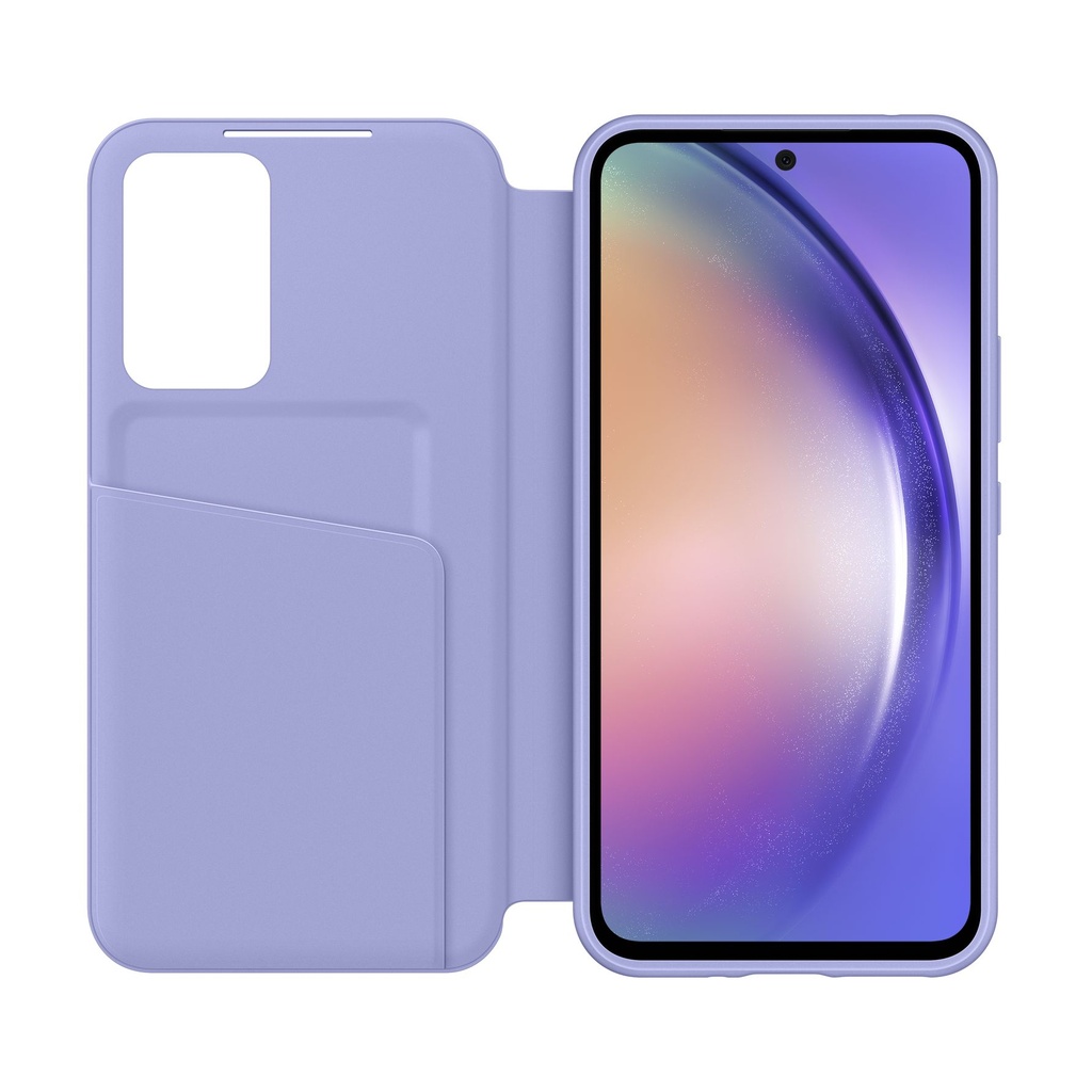 Samsung Smart View Wallet Cover Blueberry, für Galaxy A54 5G, EF-ZA546CVEGWW