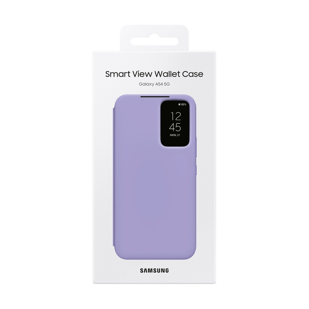 Samsung Smart View Wallet Cover Blueberry, für Galaxy A54 5G, EF-ZA546CVEGWW