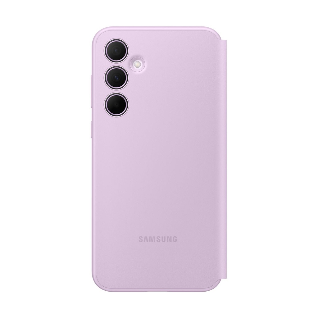 Samsung Smart View Wallet Cover Lavender, für Galaxy A35, EF-ZA356CVEGWW