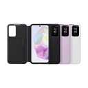 Samsung Smart View Wallet Cover Lavender, für Galaxy A35, EF-ZA356CVEGWW