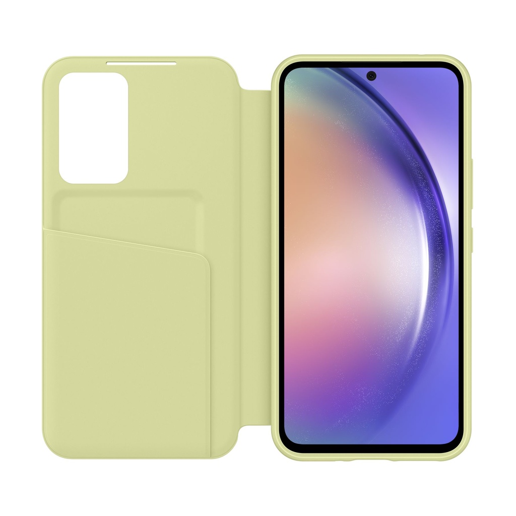 Samsung Smart View Wallet Cover Lime, für Galaxy A54 5G, EF-ZA546CGEGWW