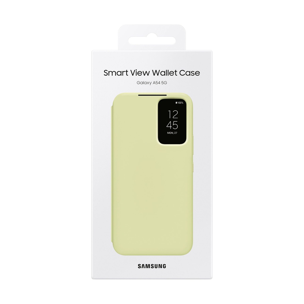 Samsung Smart View Wallet Cover Lime, für Galaxy A54 5G, EF-ZA546CGEGWW