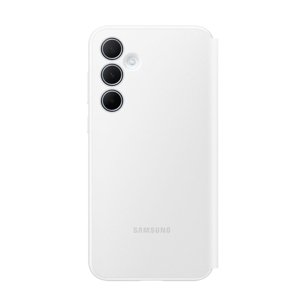 Samsung Smart View Wallet Cover White, für Galaxy A35, EF-ZA356CWEGWW