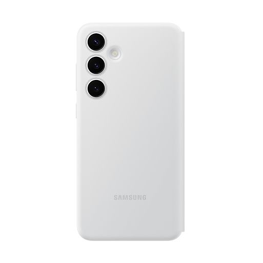 Samsung Smart View Wallet Cover White, für Galaxy S24 Plus, EF-ZS926CWEGWW