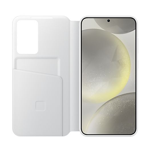 Samsung Smart View Wallet Cover White, für Galaxy S24 Plus, EF-ZS926CWEGWW