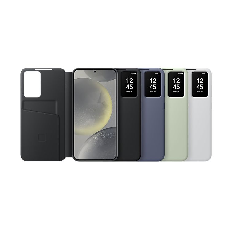 Samsung Smart View Wallet Cover White, für Galaxy S24 Plus, EF-ZS926CWEGWW