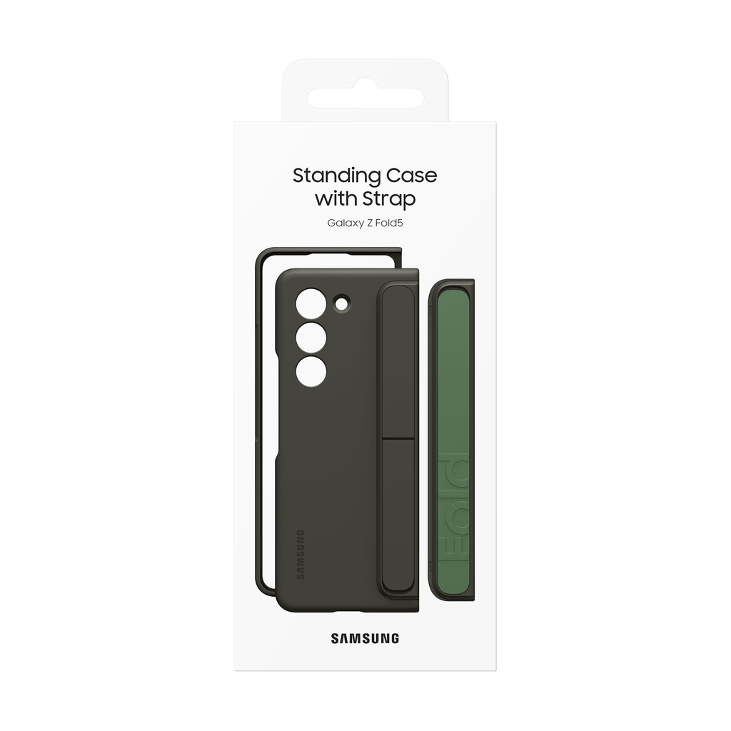 Samsung Standing Case with Strap Graphite, für Samsung Galaxy Fold5, EF-MF946CBE