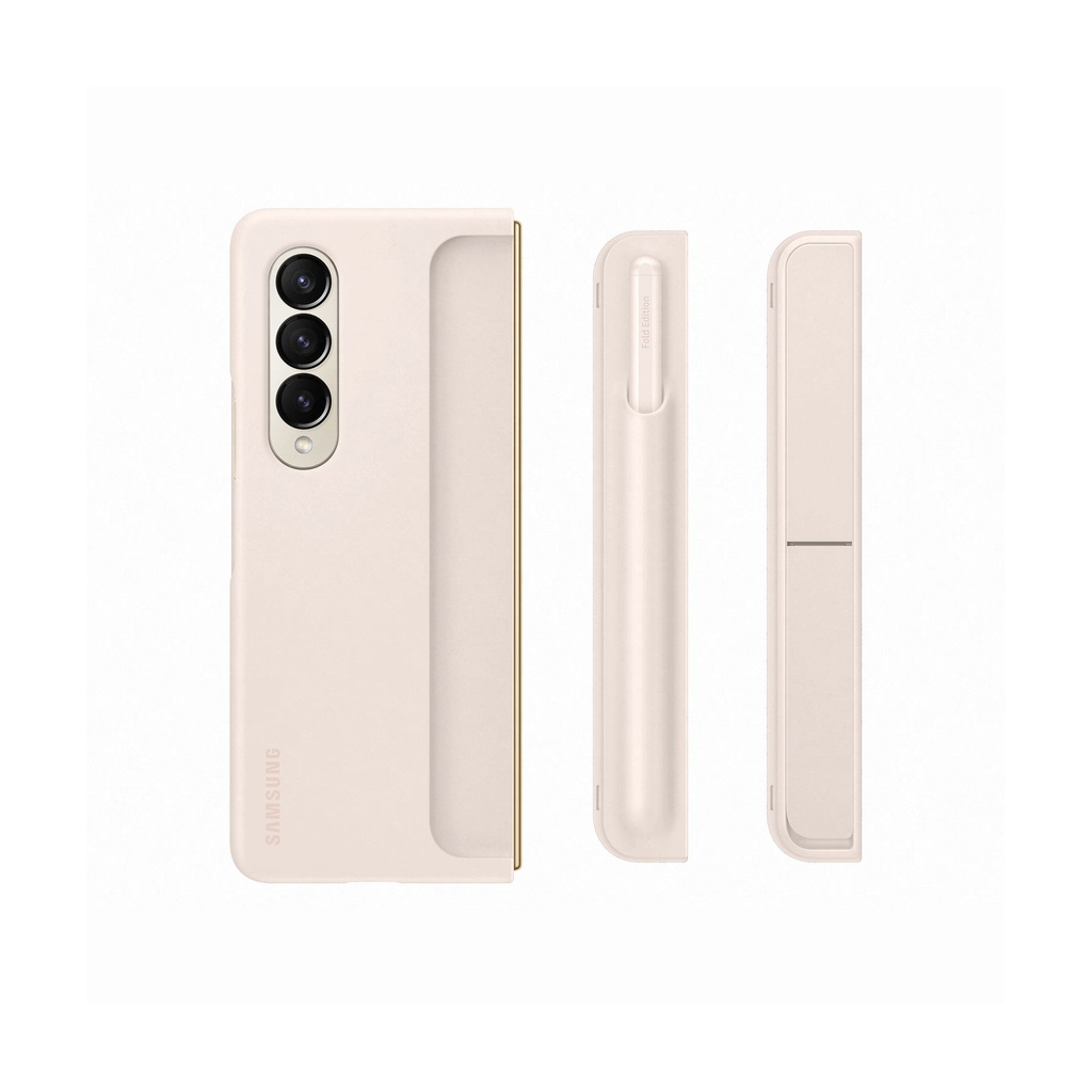 Samsung Standing Cover mit Pen Sand, für Samsung Galaxy Z Fold4, EF-OF93PCUEGWW