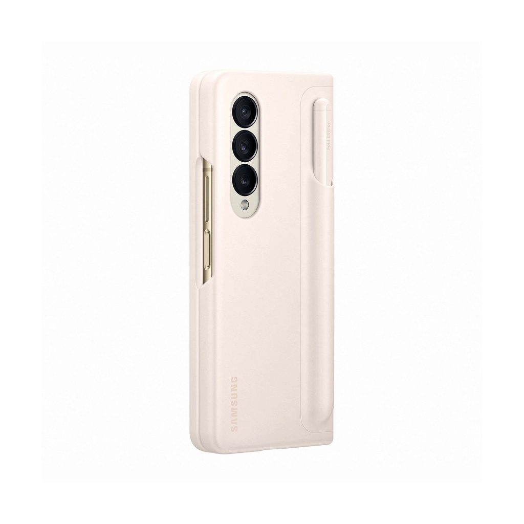 Samsung Standing Cover mit Pen Sand, für Samsung Galaxy Z Fold4, EF-OF93PCUEGWW